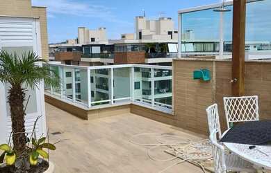 Imagem: O apartamento na cobertura possui 3 Dormitórios, 3 Banheiros