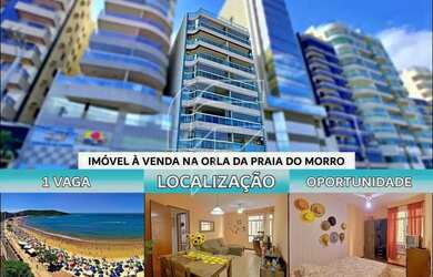 Imagem: O apartamento possui 1 Dormitório, 2 Banheiros, 1 Vaga na garagem