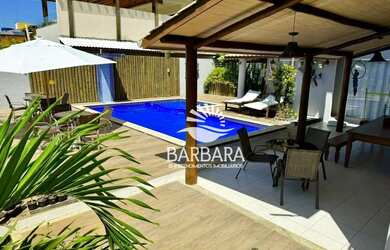 Imagem 6: Casa com 3 dormitórios para alugar por R$ 3.500,00/dia - Guarajuba - Camaçari/BA