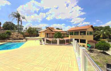 Imagem: A casa em condomínio possui 3 Dormitórios, 4 Banheiros, 5