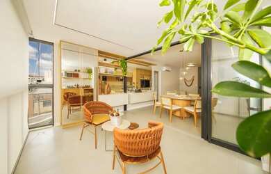 Imagem: O apartamento possui 3 Dormitórios, 2 Banheiros, 2 Vagas na