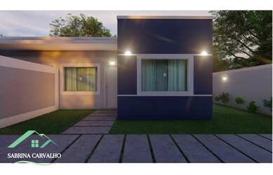 Imagem: A casa possui 2 Dormitórios, 2 Banheiros, 1 Vaga na garagem