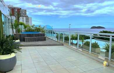 Imagem: O apartamento na cobertura para alugar possui 3 Dormitórios