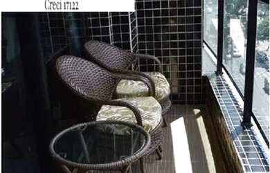 Imagem: O apartamento possui 1 Dormitório, 1 Vaga na garagem e está