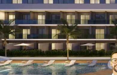 Imagem: O apartamento possui 1 Dormitório, 1 Banheiro, 1 Vaga na garagem