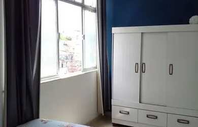 Imagem: O apartamento possui 1 Dormitório, 1 Banheiro, 40m² de Área