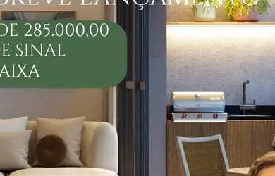 Imagem: O apartamento possui 1 Dormitório, 1 Banheiro, 1 Vaga na garagem