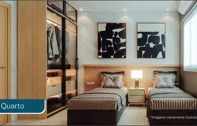 Imagem 7: Apto 2/4 com 1 suíte estúdio no Residencial Rosas Di Maria de 70 m²,...