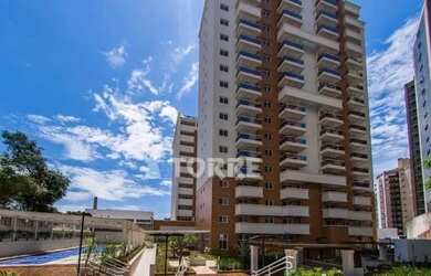 Imagem: O apartamento possui 1 Dormitório, 1 Banheiro, 1 Vaga na garagem