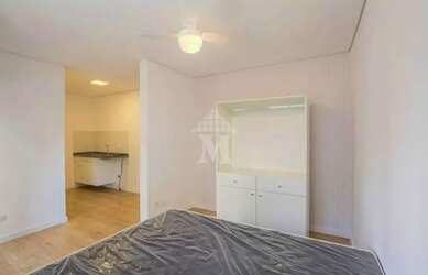 Imagem: O apartamento possui 1 Dormitório, 1 Banheiro, 22m² de Área