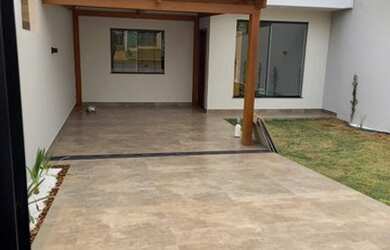 Imagem 9: Casa nova Campo Mourão PR Jardim Araucária com grande quintal porcelanato