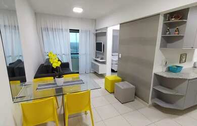 Imagem: O apartamento possui 2 Dormitórios, 1 Banheiro, 1 Vaga na garagem