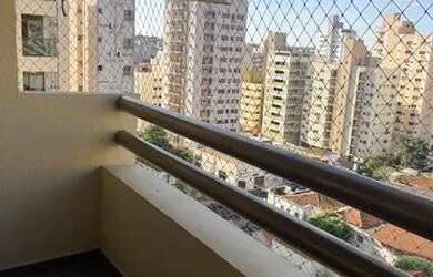 Imagem: O apartamento possui 1 Dormitório, 1 Banheiro, 1 Vaga na garagem