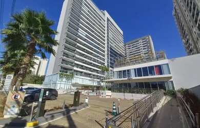 Imagem: O apartamento possui 1 Dormitório, 1 Banheiro, 1 Vaga na garagem