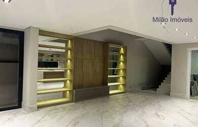 Imagem: A casa em condomínio possui 3 Dormitórios, 4 Banheiros, 270m²