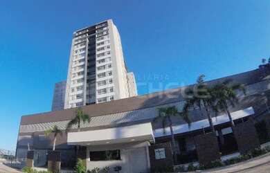 Imagem: O apartamento possui 1 Dormitório, 1 Banheiro, 1 Vaga na garagem