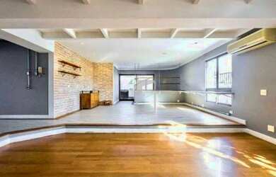 Imagem: O apartamento na cobertura possui 4 Dormitórios, 4 Banheiros