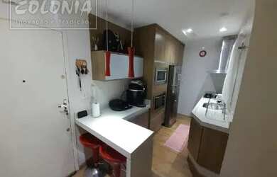 Imagem: O apartamento possui 2 Dormitórios, 2 Banheiros, 1 Vaga na