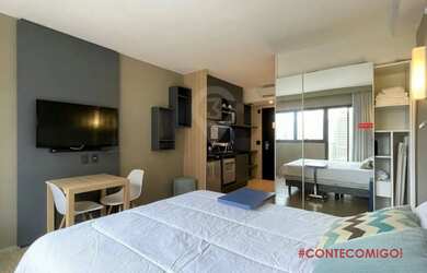 Imagem 7: Studio para Locação com 1Dorm. - 1vaga - Mobiliado - 29,16m2 - Alphaville...