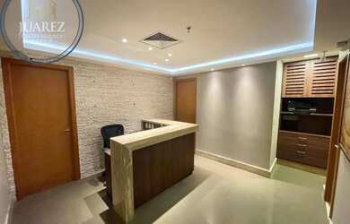 Imagem: Sala comercial mobiliada e decorada no Hangar Business Park