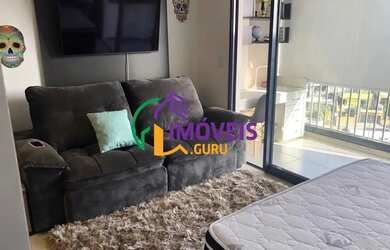 Imagem: O apartamento possui 1 Dormitório, 1 Banheiro e 37m² de Área