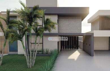 Imagem: A casa em condomínio possui 3 Dormitórios, 4 Banheiros, 2