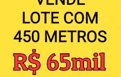 Imagem: O terreno possui 450m² de Área, Imóvel novo e está localizado