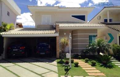 Imagem: A casa em condomínio possui 3 Dormitórios, 5 Banheiros, 4