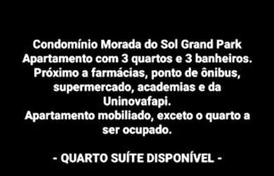 Imagem: O quarto possui Imóvel mobiliado e está localizado em Campestre