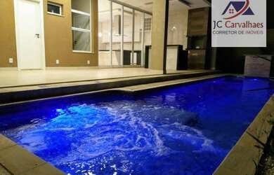 Imagem: A casa em condomínio possui 4 Dormitórios, 5 Banheiros, 4