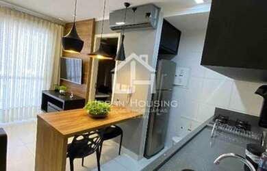 Imagem 1: Flat Setor Jardim Goiás. Piscina, Churrasqueira, Imóvel mobiliadoeAr-condicionado