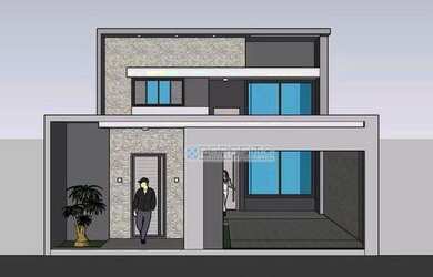 Imagem: A casa possui 5 Dormitórios, 4 Banheiros, 1 Vaga na garagem