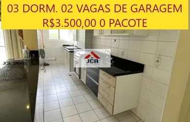 Imagem: O apartamento possui 3 Dormitórios, 2 Banheiros, 2 Vagas na