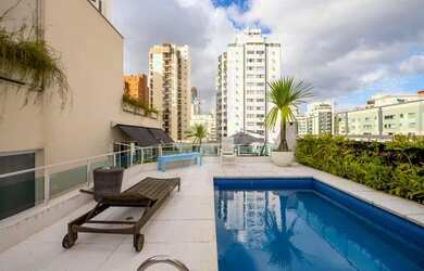 Imagem: O apartamento na cobertura possui 2 Dormitórios, 4 Banheiros