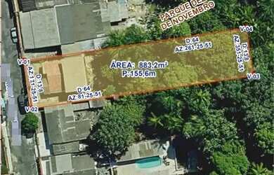 Imagem: O terreno possui 883m² de Área, Imóvel novo, Imóvel mobiliado