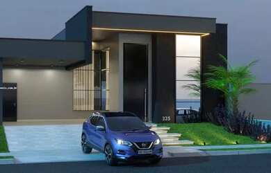 Imagem: A casa em condomínio possui 3 Dormitórios, 4 Banheiros, 2