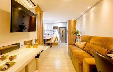 Imagem 3: Apartamento mobiliado com 2 quartos à venda no bairro Anita Garibaldi em Joinville - SC po