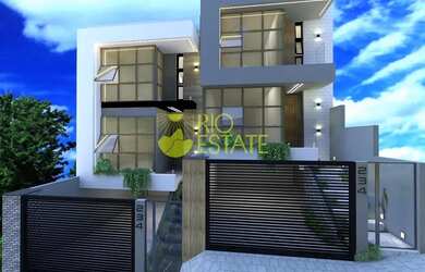 Imagem: A casa possui 3 Dormitórios, 3 Banheiros, 2 Vagas na garagem