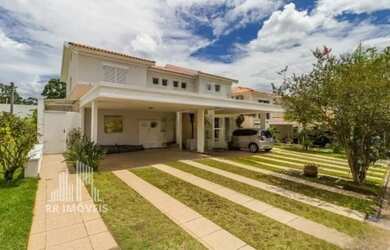 Imagem: A casa em condomínio possui 4 Dormitórios, 4 Banheiros, 5