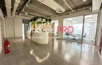 Imagem 3: Meia laje corporativa na Vila Olímpia 414,61 m² ao lado do JK Iguatemi