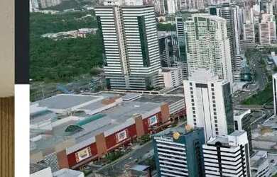 Imagem: O apartamento possui 1 Dormitório, 1 Banheiro, 1 Vaga na garagem