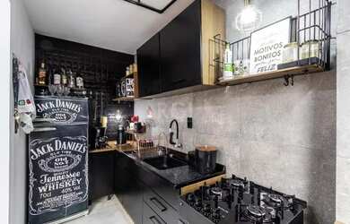 Imagem 7: Apartamento em Tristeza. Churrasqueira, Ar-condicionado, Área de serviçoe39m²...