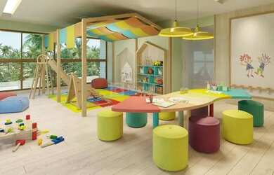 Imagem: O apartamento possui 3 Dormitórios, 2 Banheiros, 1 Vaga na