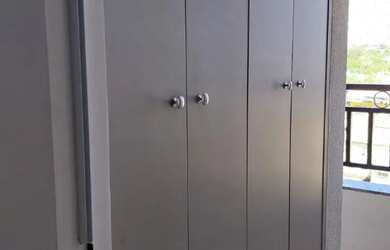 Imagem 5: Apartamento semimobiliado com dois quartos sendo um suíte