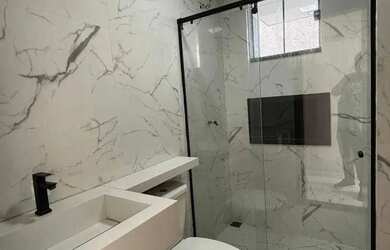 Imagem 6: Excelente casa estilo moderna 3Qtos 1 suíte com piscina e churrasqueira...