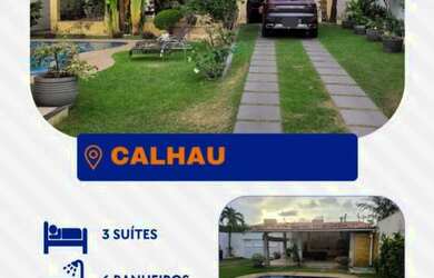 Imagem: A casa possui 4 Dormitórios, 5 Banheiros, 5 Vagas na garagem