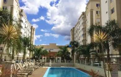 Imagem: O apartamento possui 1 Dormitório, 1 Banheiro, 1 Vaga na garagem