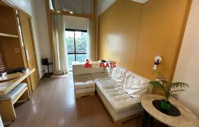 Imagem: O apartamento possui 1 Dormitório, 1 Banheiro, 1 Vaga na garagem