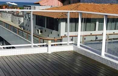 Imagem: O apartamento na cobertura possui 1 Dormitório, 1 Banheiro