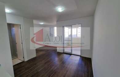 Imagem: O apartamento possui 1 Dormitório, 1 Banheiro, 1 Vaga na garagem